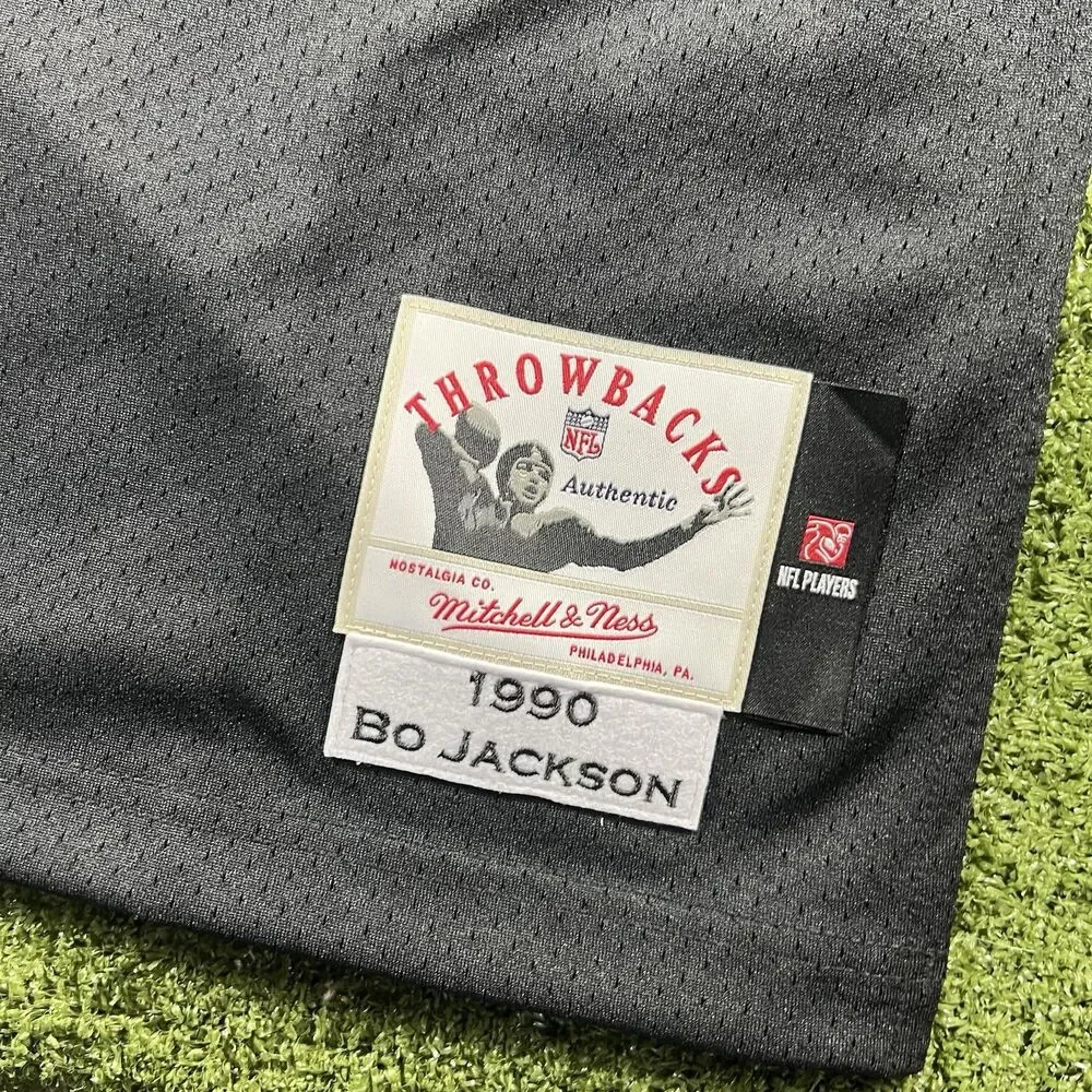 Bo Jackson 1990 LA Los Angeles Raiders Mitchell & Ness Jersey Size 2XL